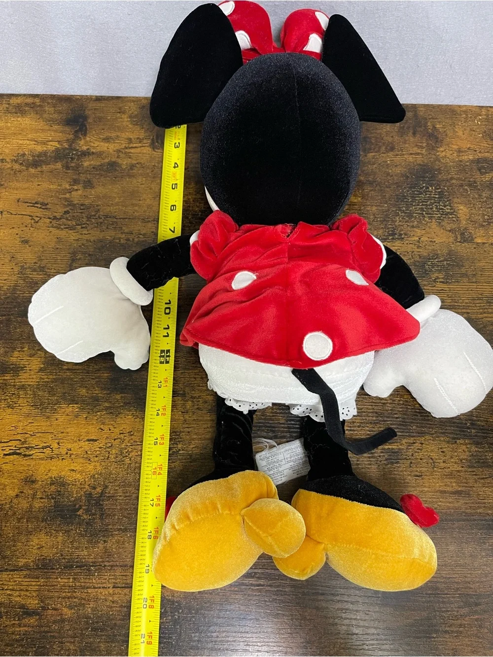 Disney Mickey & Minnie Mouse Plush Stuffed Animals Lot of 2 Medium 2019 CH32803